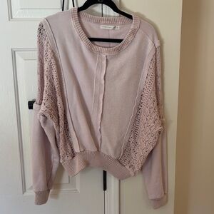 AltarD state pink sweater